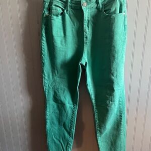Judy Blue  Green garment washed Jeans